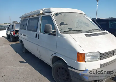 1995 Volkswagen Eurovan Camper/Transporter from USA, damaged, VIN WV2EE0707SH002606